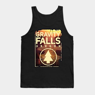 Gravity Falls, Oregon Tank Top